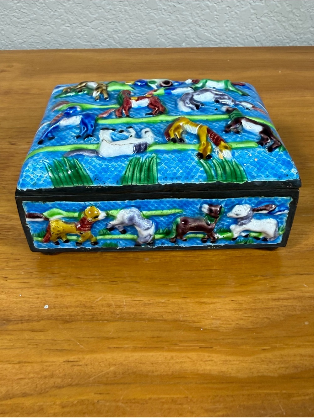 Cloisonné Cigarette Box